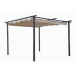 IFUORICASA - GAZEBO MYKONOS 3x3 Fumo M0470-38